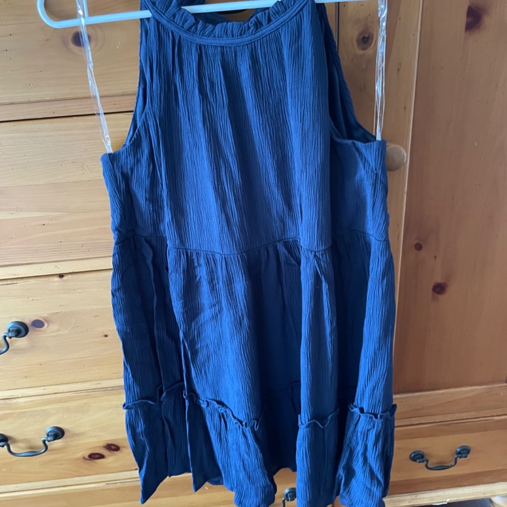 Navy sundress.Size small.